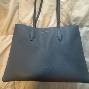 Kate Spade Blue Tote Bag with Wristlet